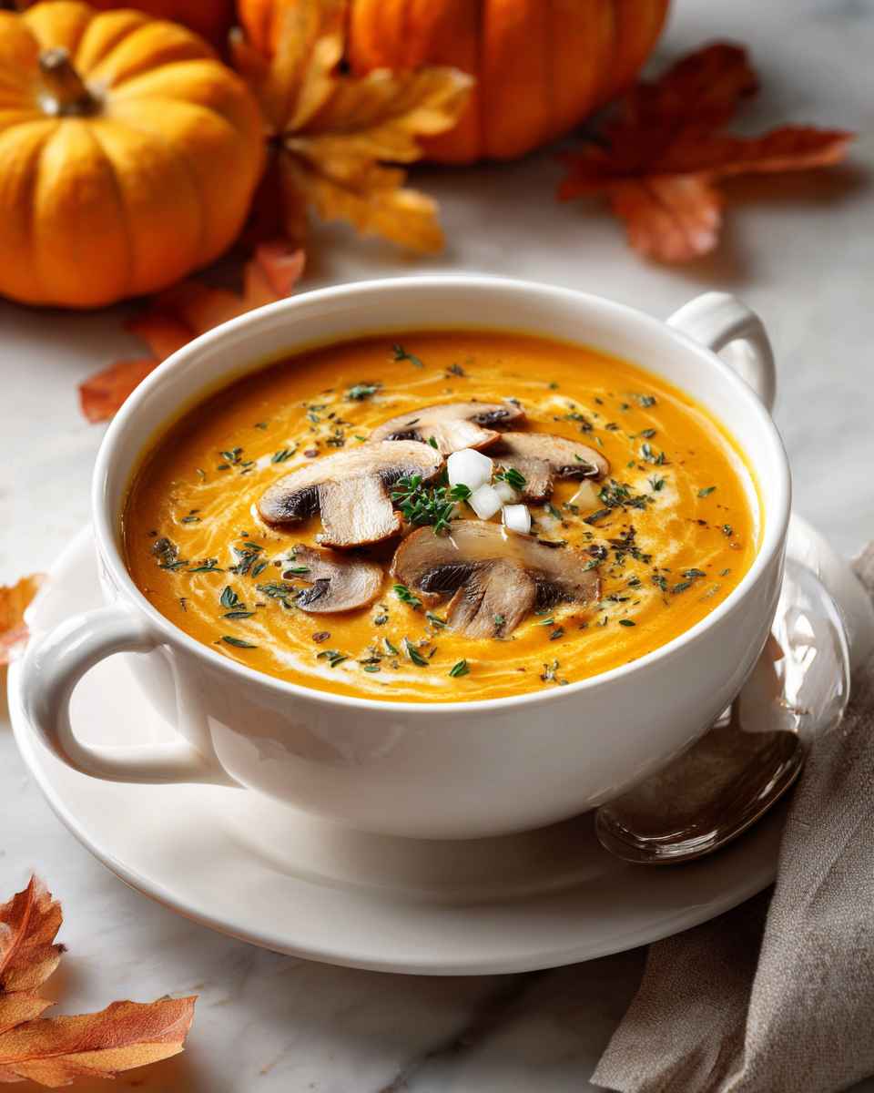 Creamy Curried Pumpkin Soup