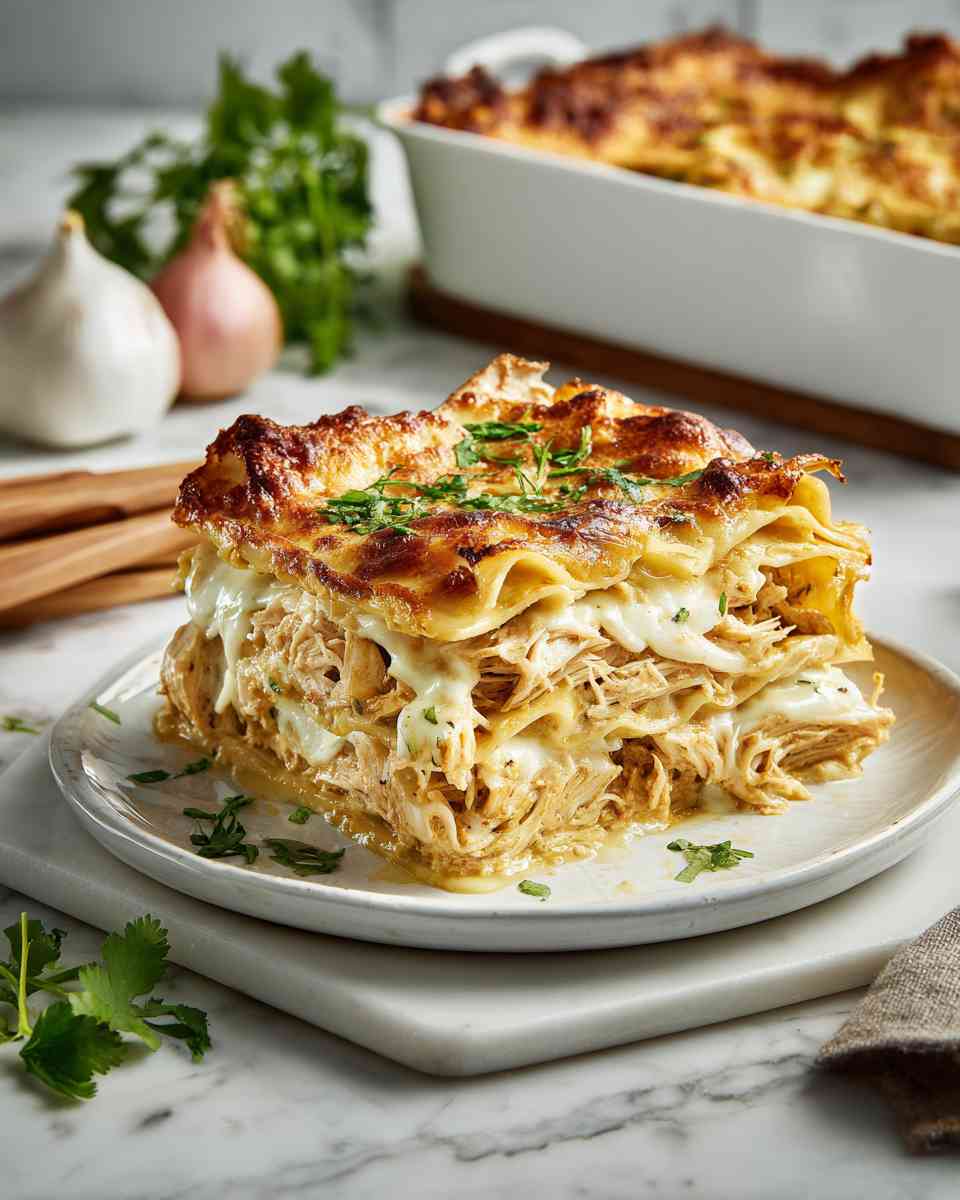 Creamy Curry Chicken Lasagna