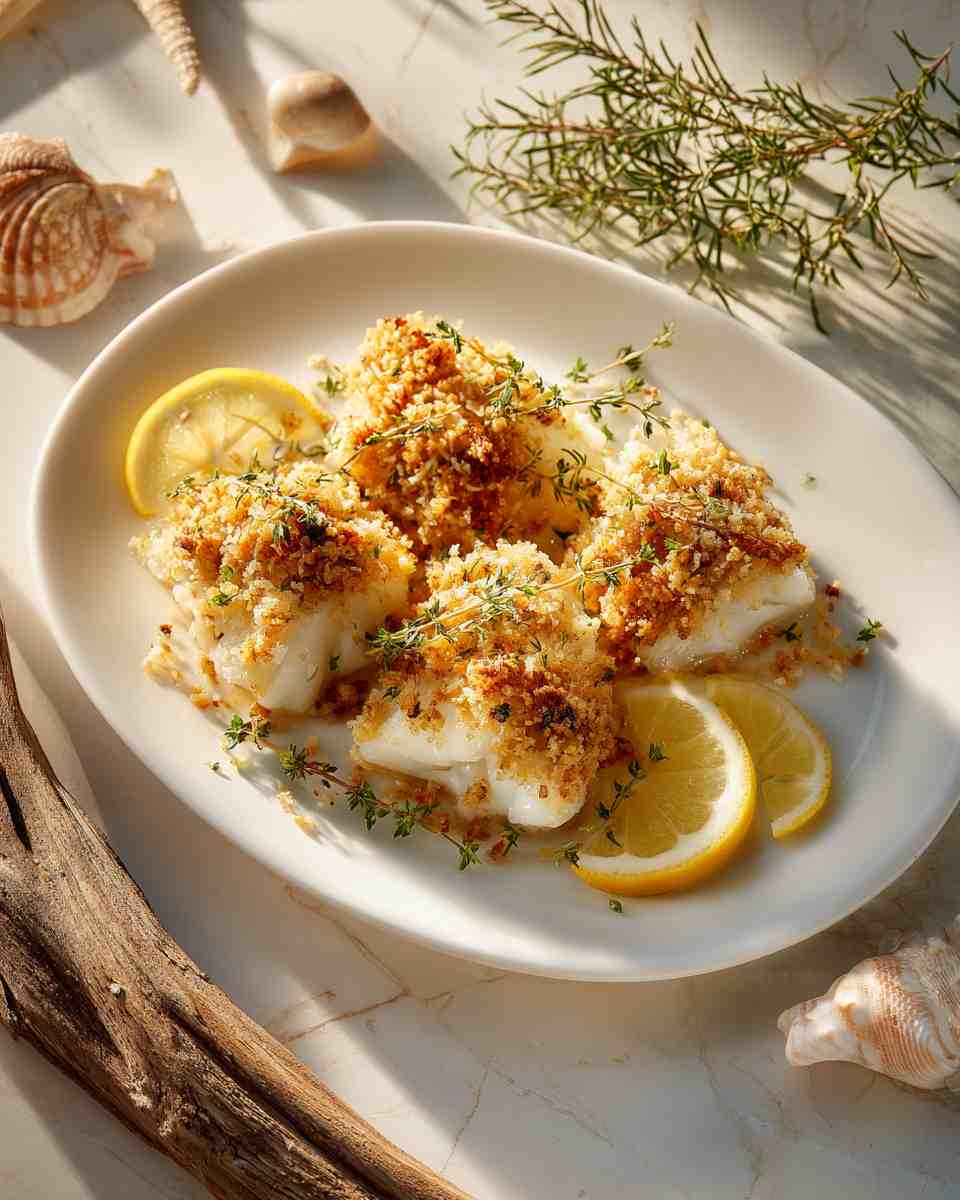 Crispy Baked Lemon Haddock