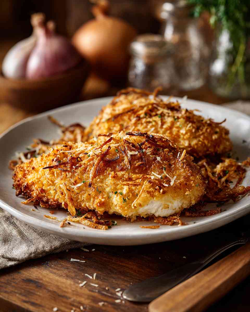 Crispy Baked Parmesan Chicken