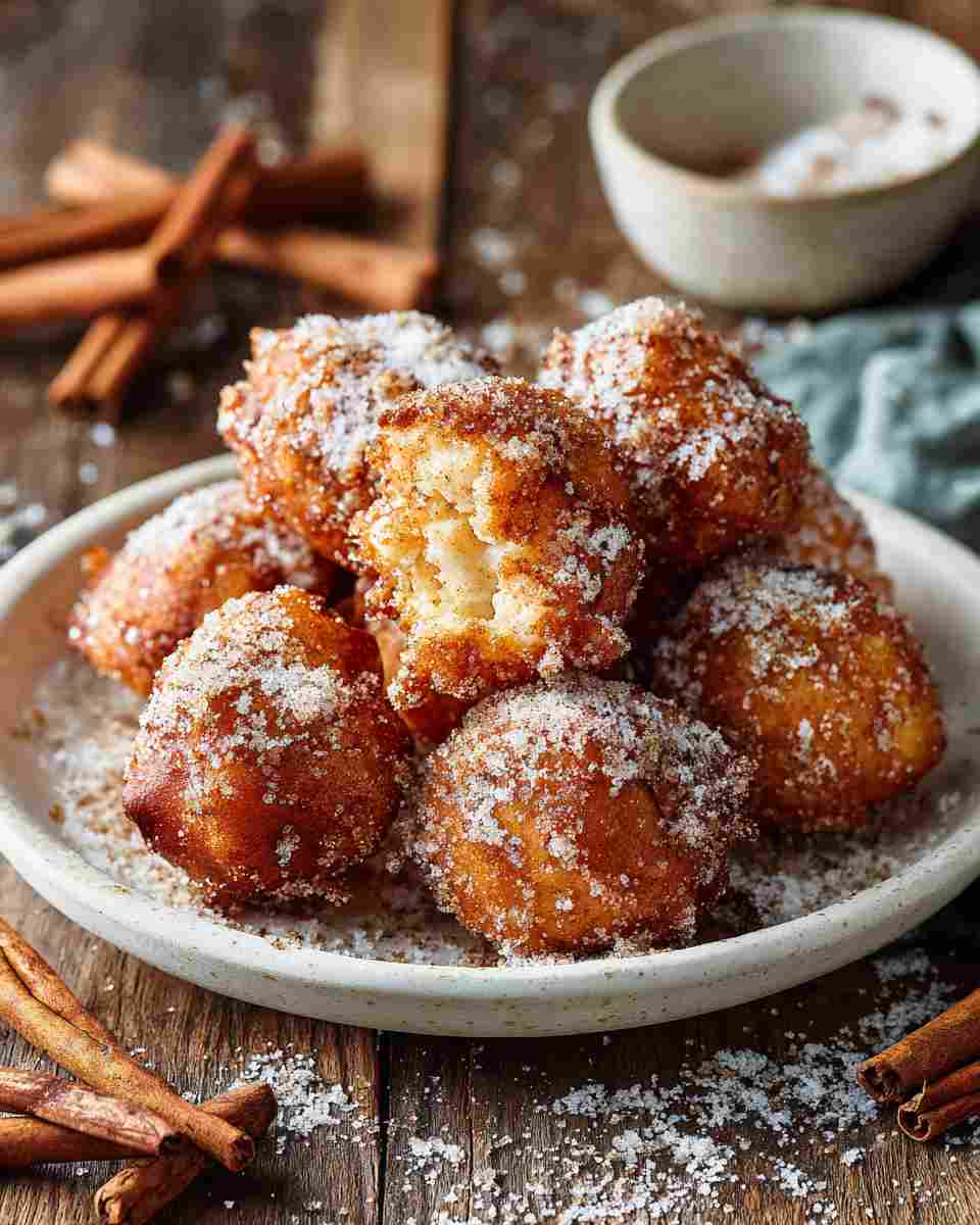 Crispy Banana Beignets