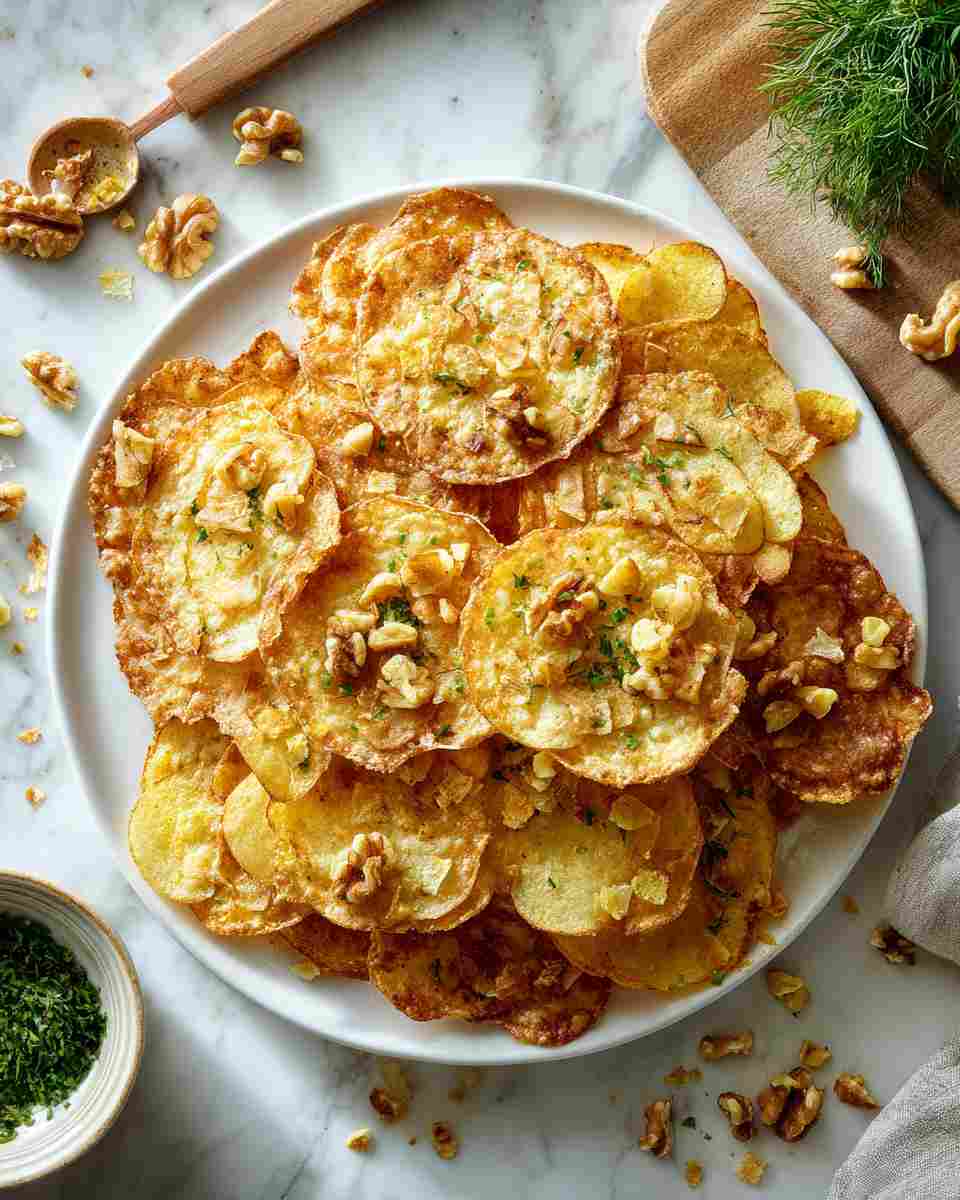 Crispy Buttery Potato Chip Cookies