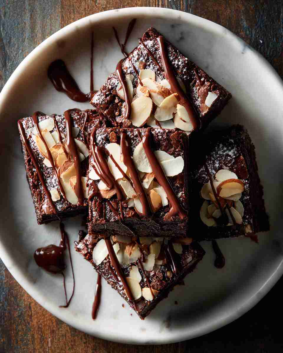 Decadent Almond Fudge Brownies