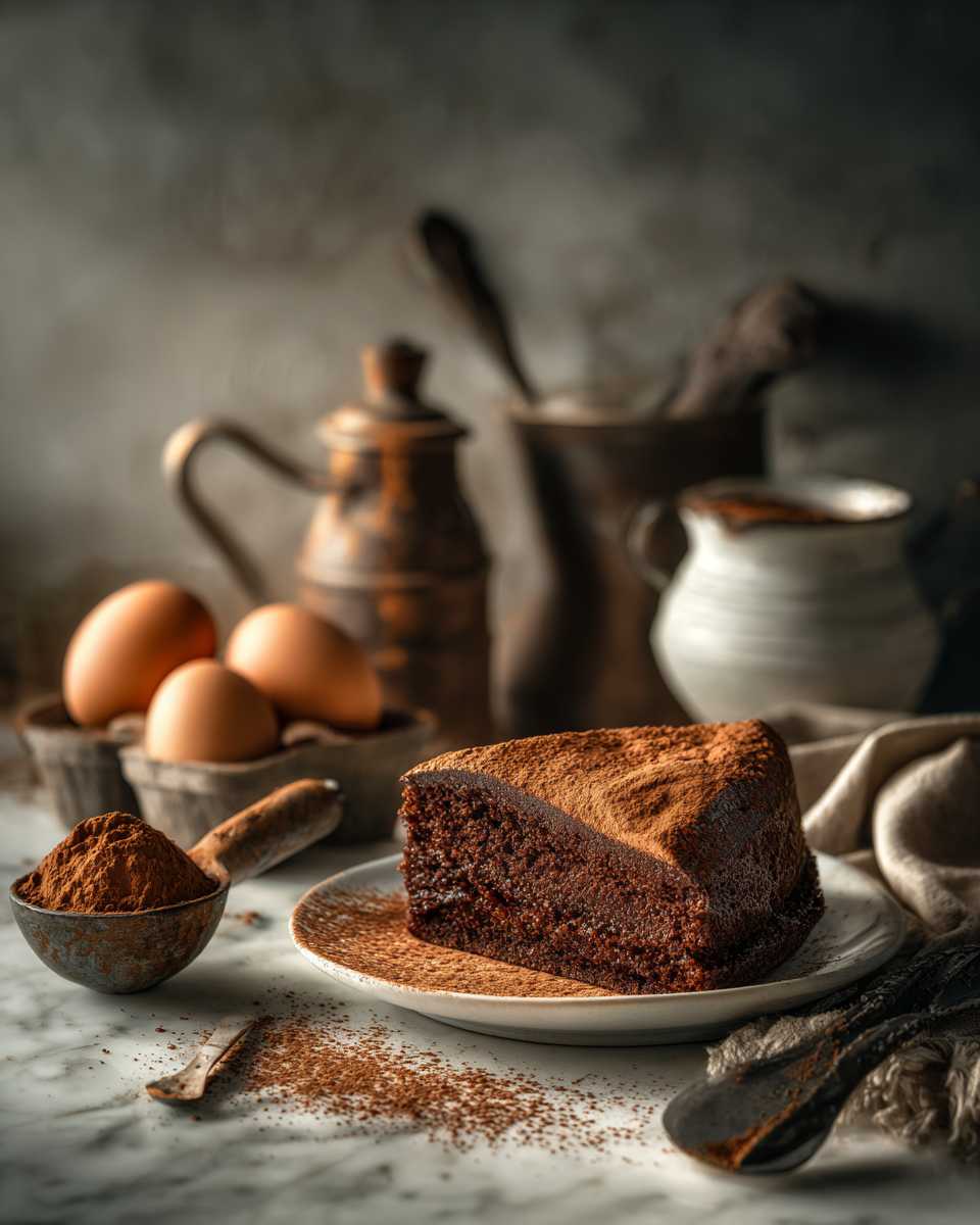 Decadent Baked Chocolate Cake