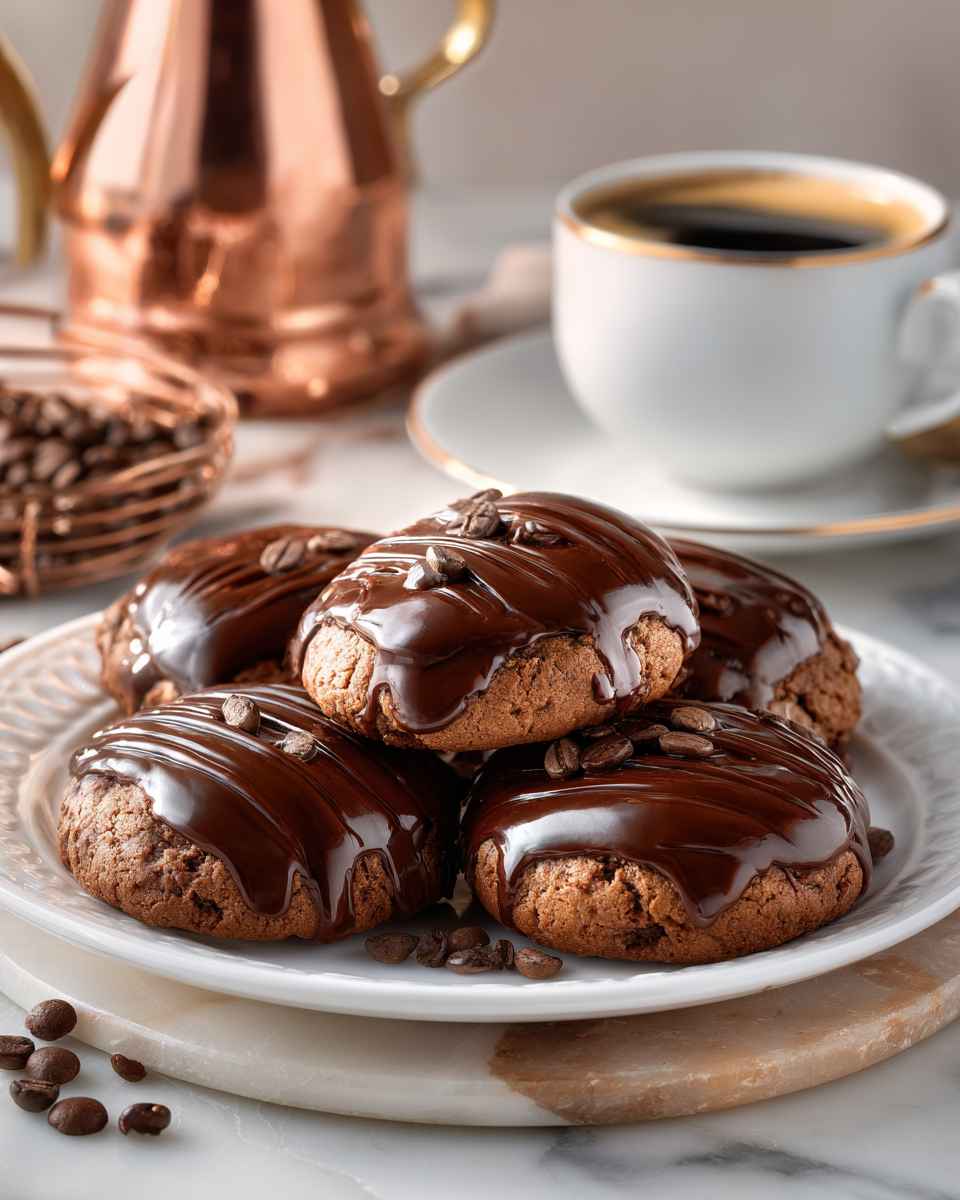 Decadent Cappuccino Chocolate Cookies