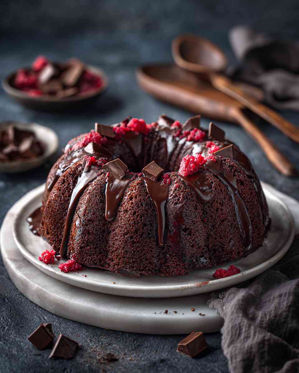 Decadent Chocolate Beet Bundt Cake