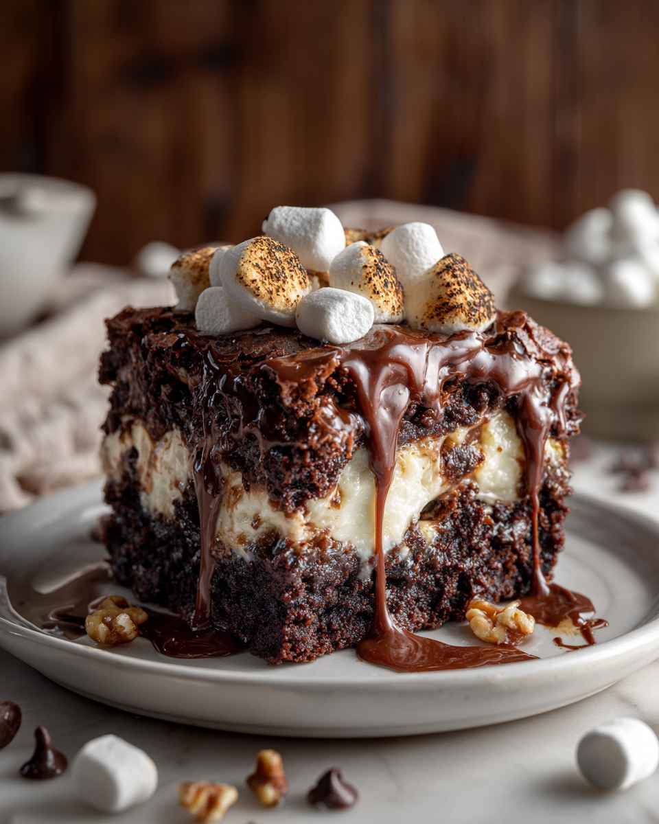 Decadent Chocolate Cream Cheese Brownies