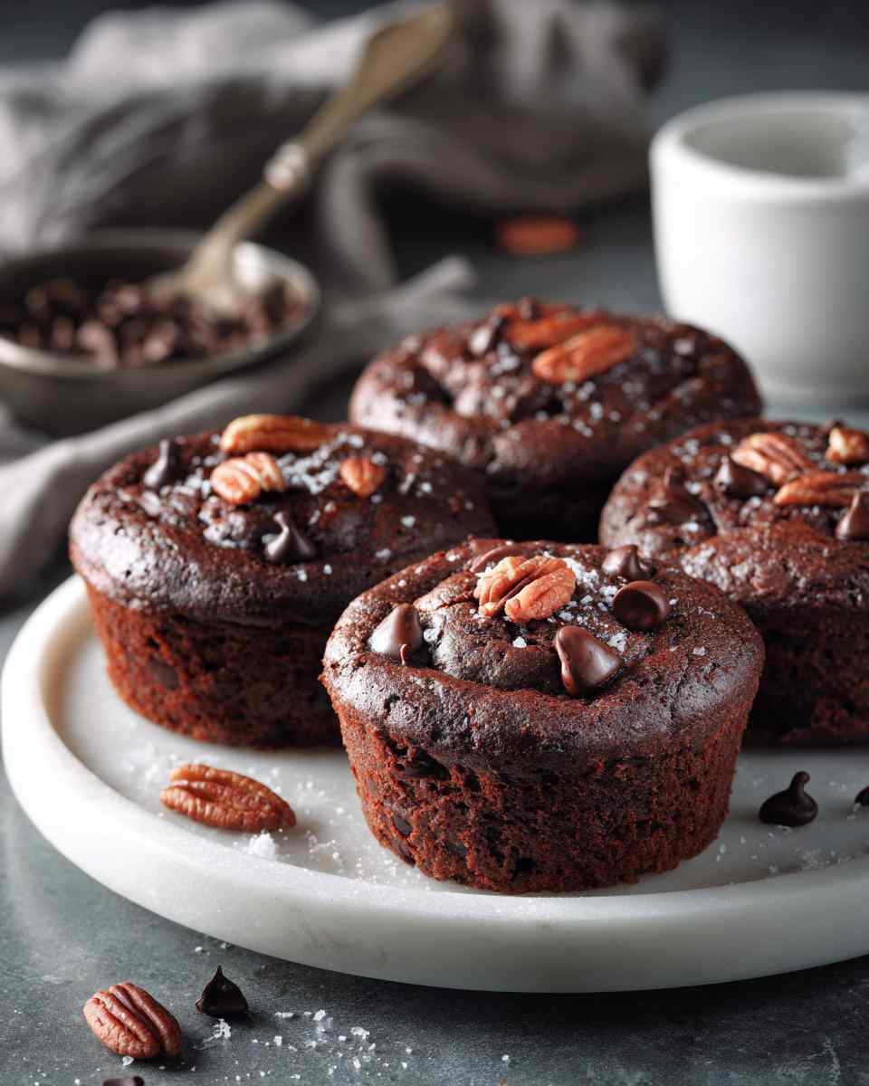 Decadent Fudgy Brownie Cupcakes