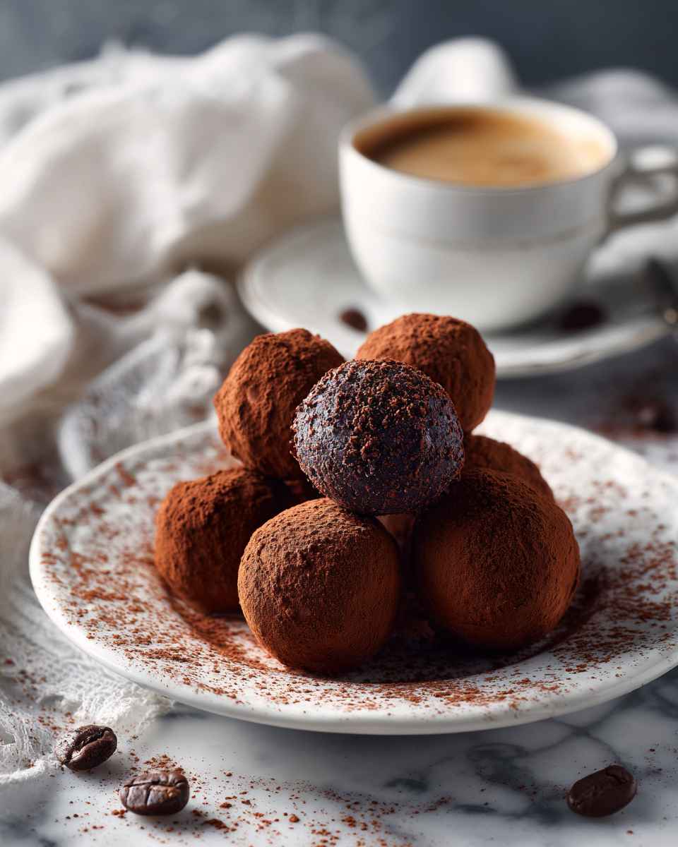 Decadent Mocha Cappuccino Truffles