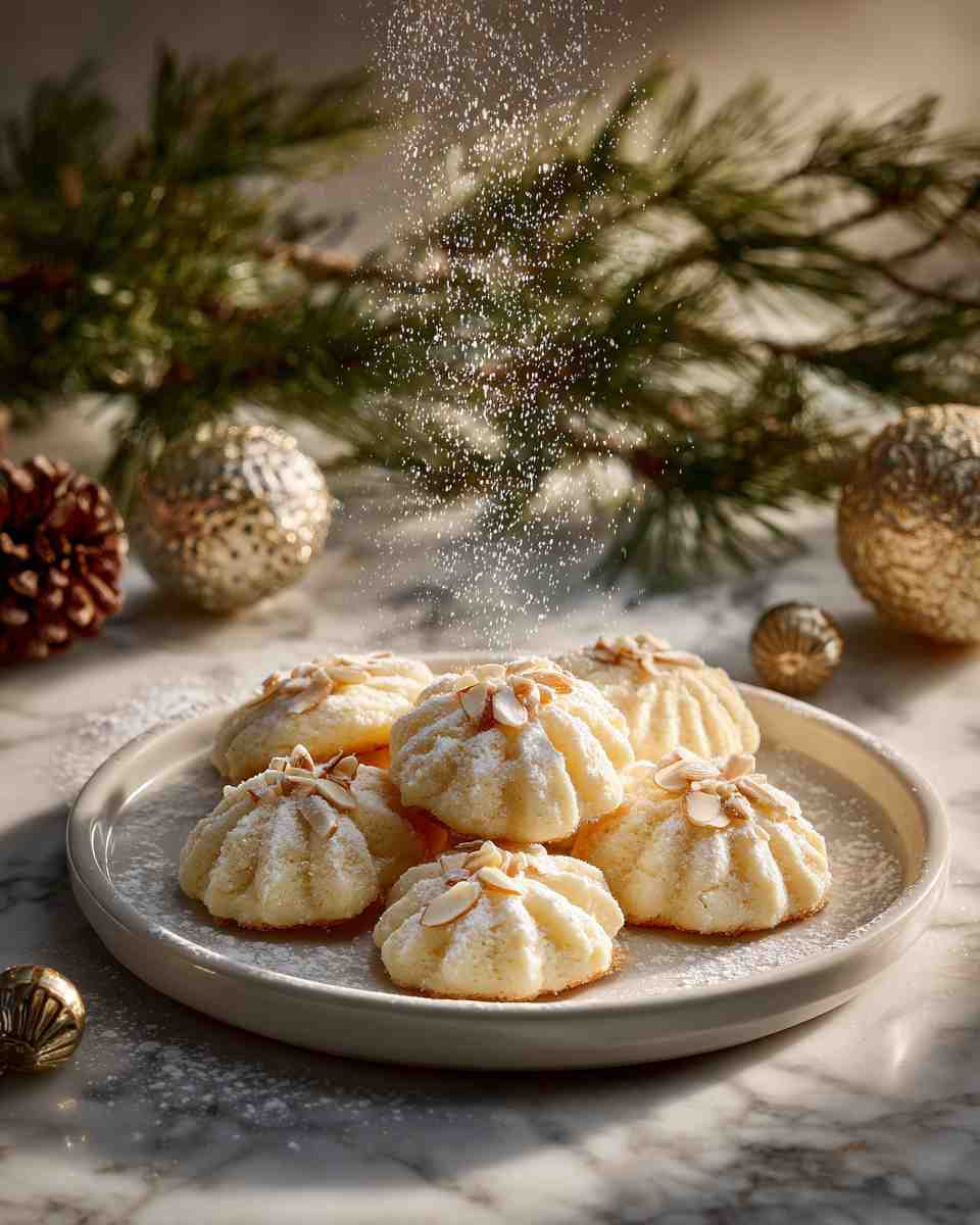 Festive Buttery Spritz Cookies