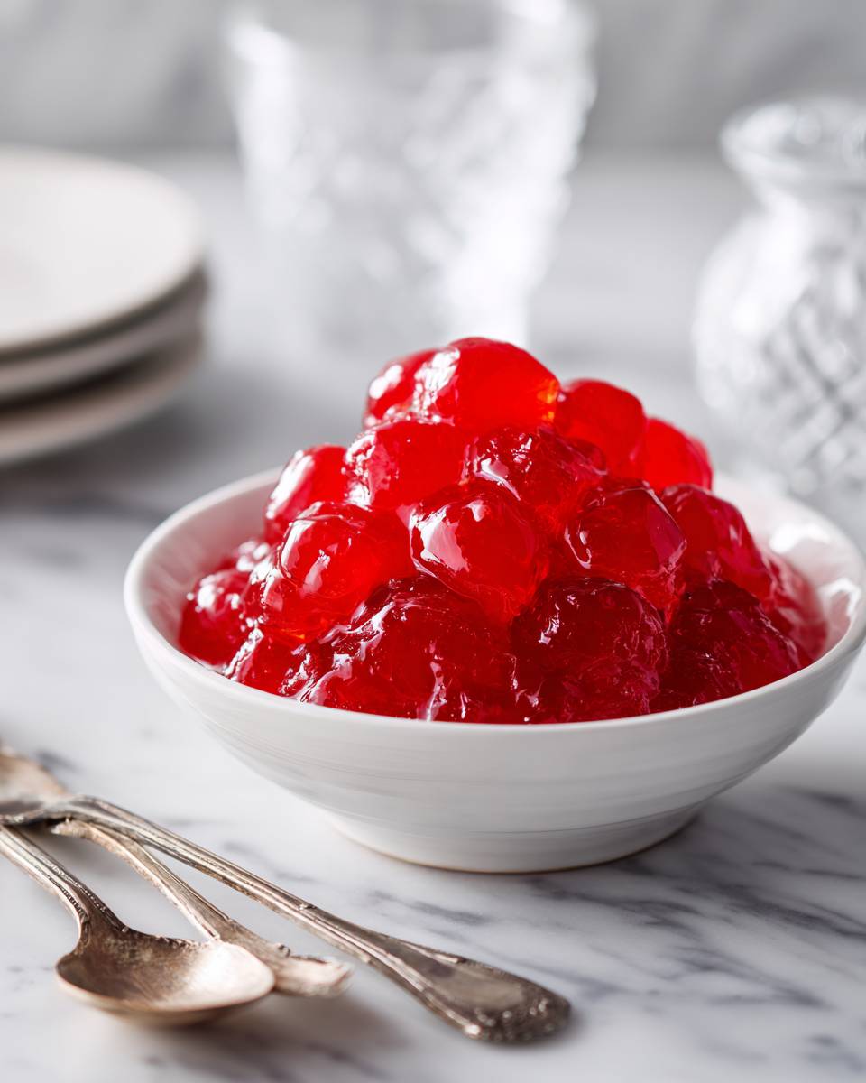 Fizzy Cherry Pineapple Gelatin Salad