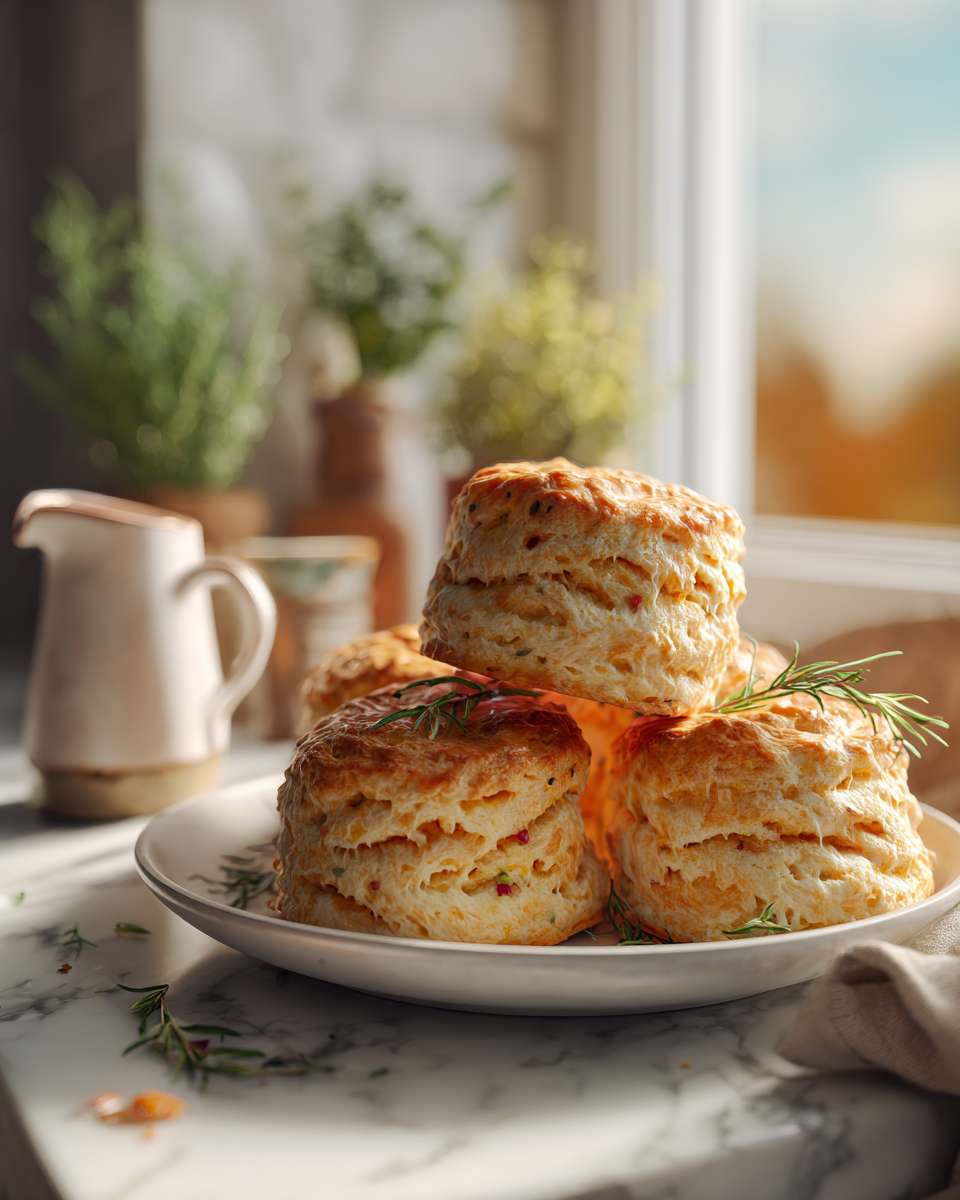 Flaky Buttery Sweet Potato Biscuits