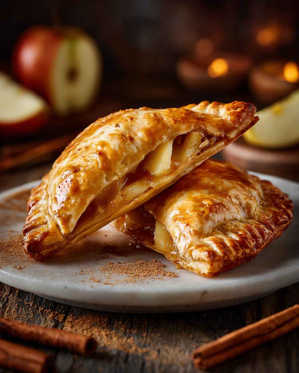 Flaky Caramelized Apple Hand Pies