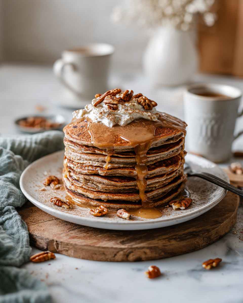 Fluffy Buckwheat Buttermilk Pancakes
