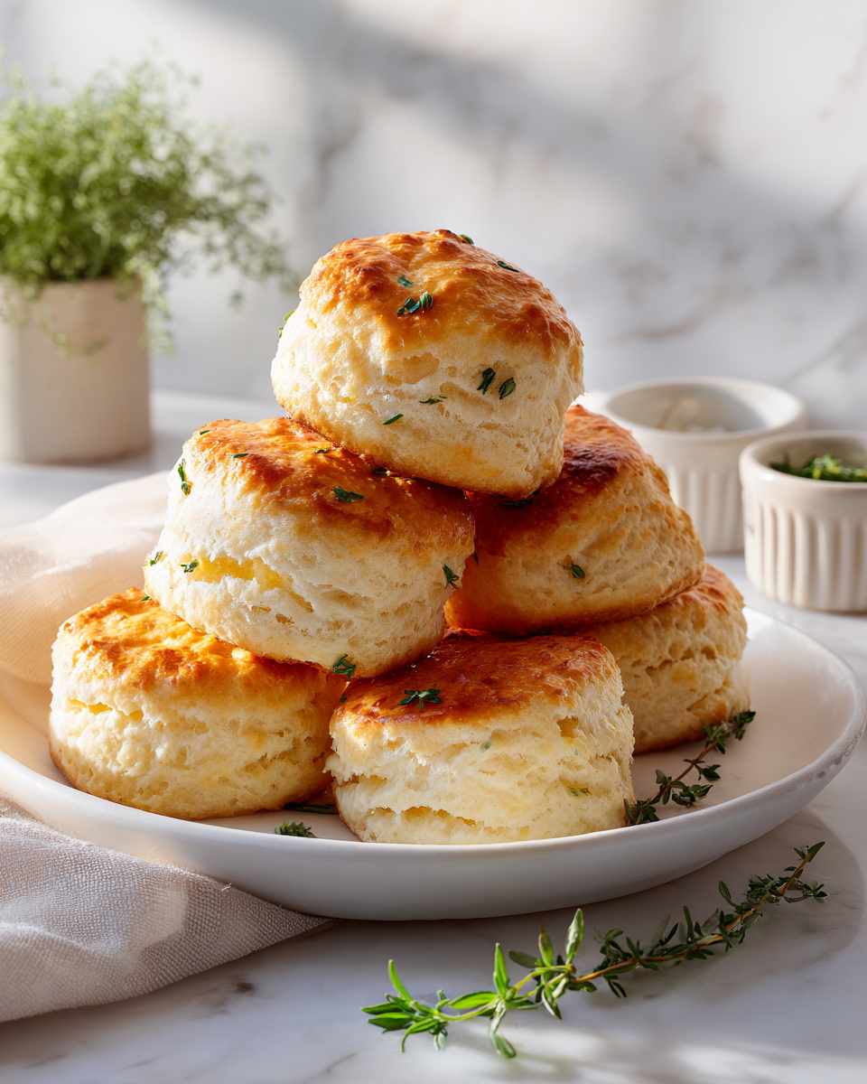 Fluffy Buttermilk Biscuit Rolls