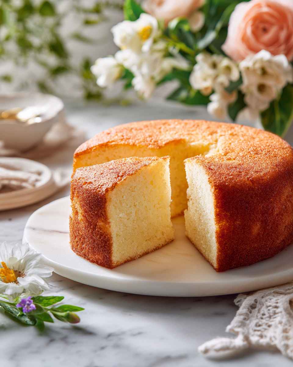 Fluffy Vanilla Buttermilk Cake