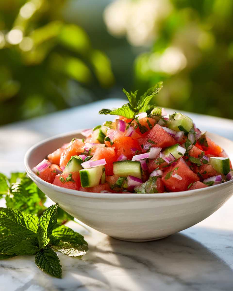 Fresh and Vibrant Watermelon Salsa