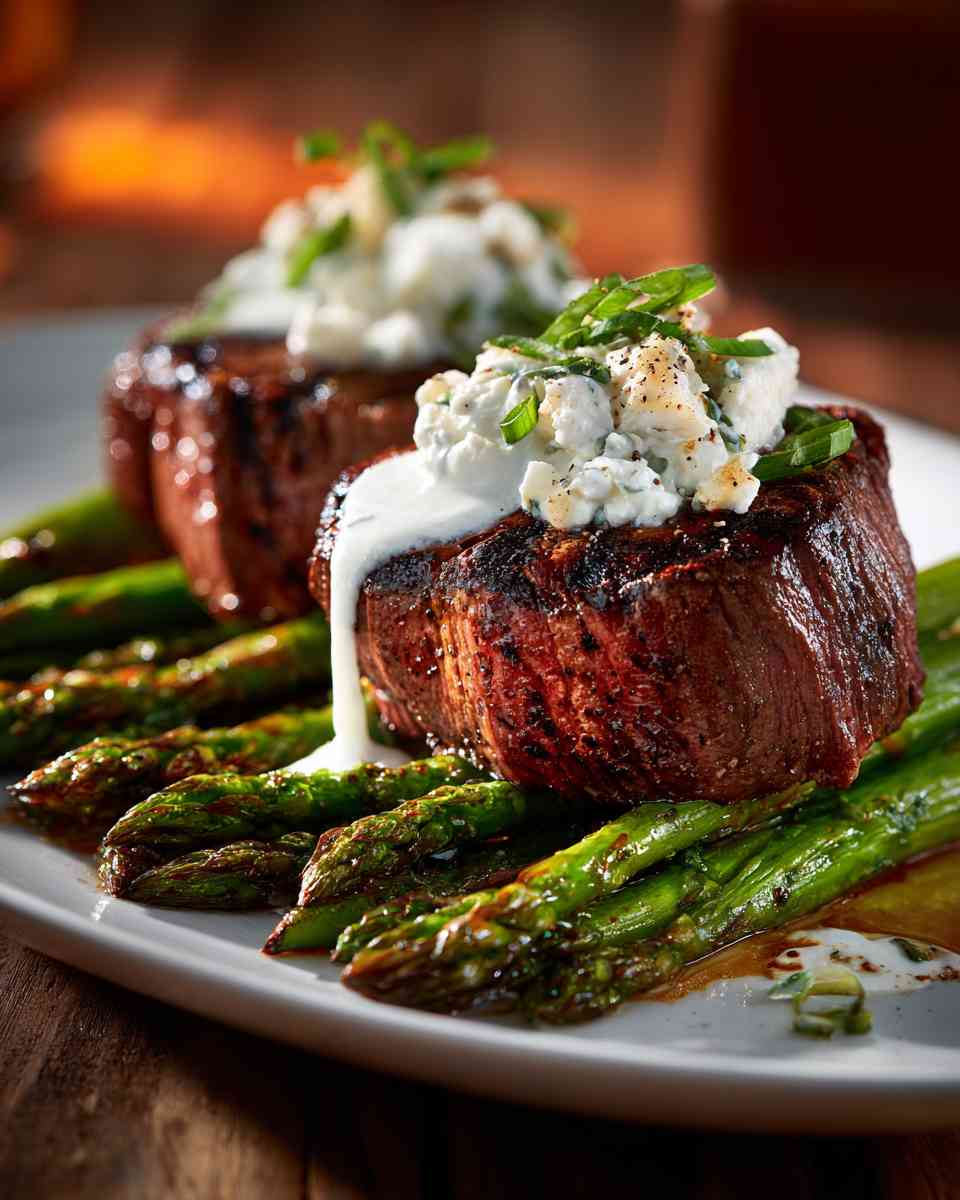 Grilled Beef Tenderloin Oscar