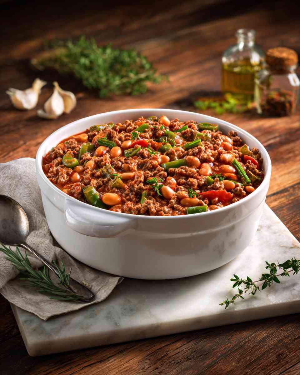 Hearty Beef and Bean Casserole