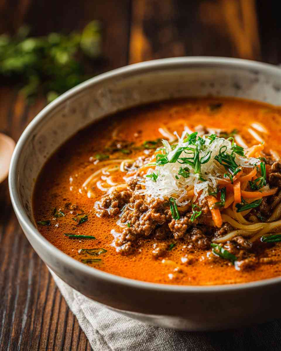 Hearty Beef and Carrot Chowder