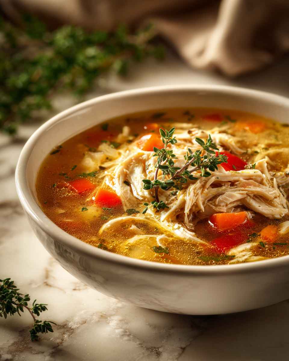 Hearty Chicken and Vegetable Soup