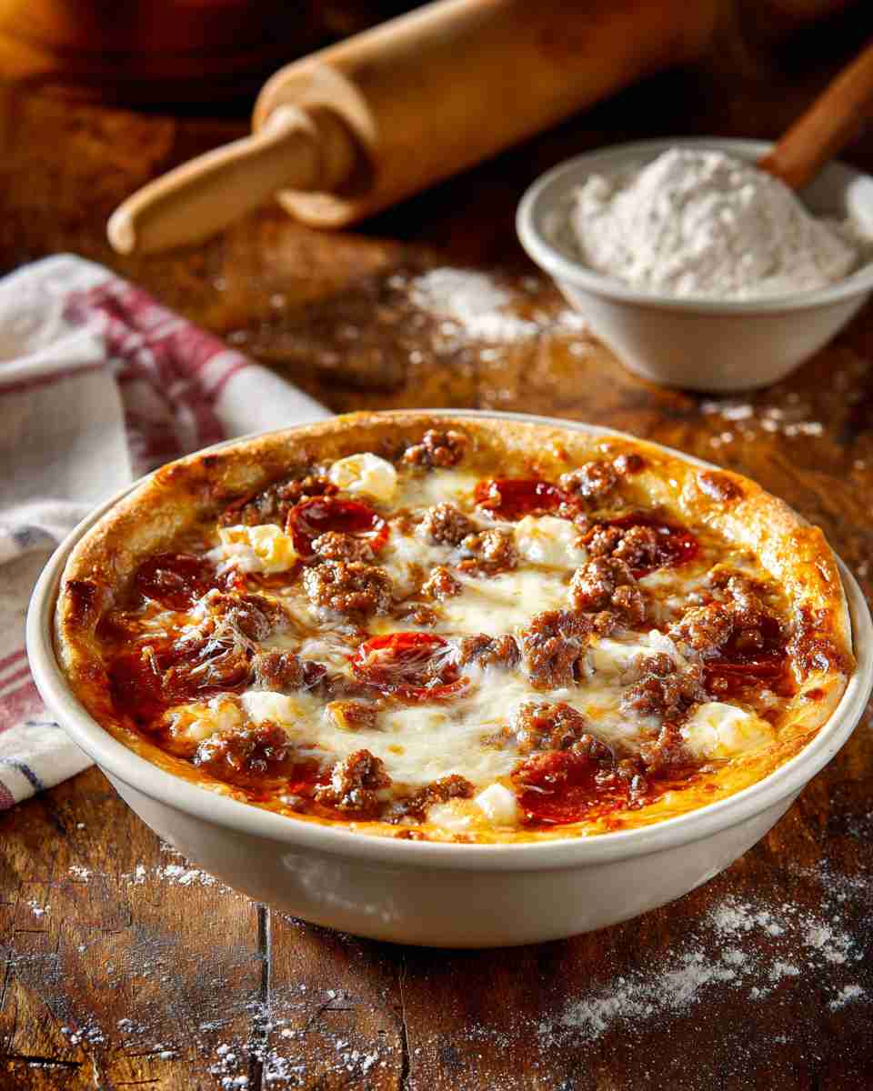 Hearty Pepperoni Pizza Chili