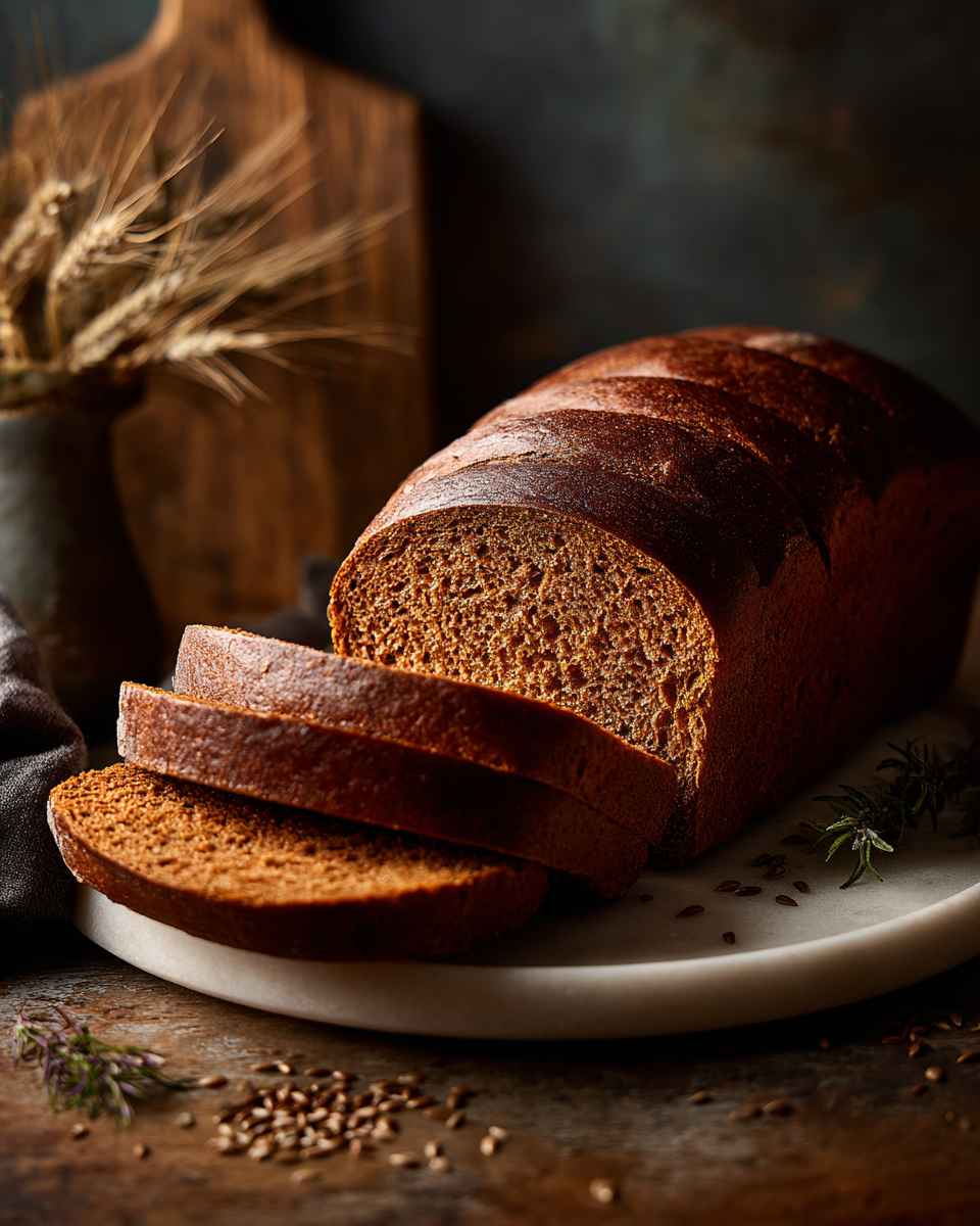Homemade Molasses Rye Bread