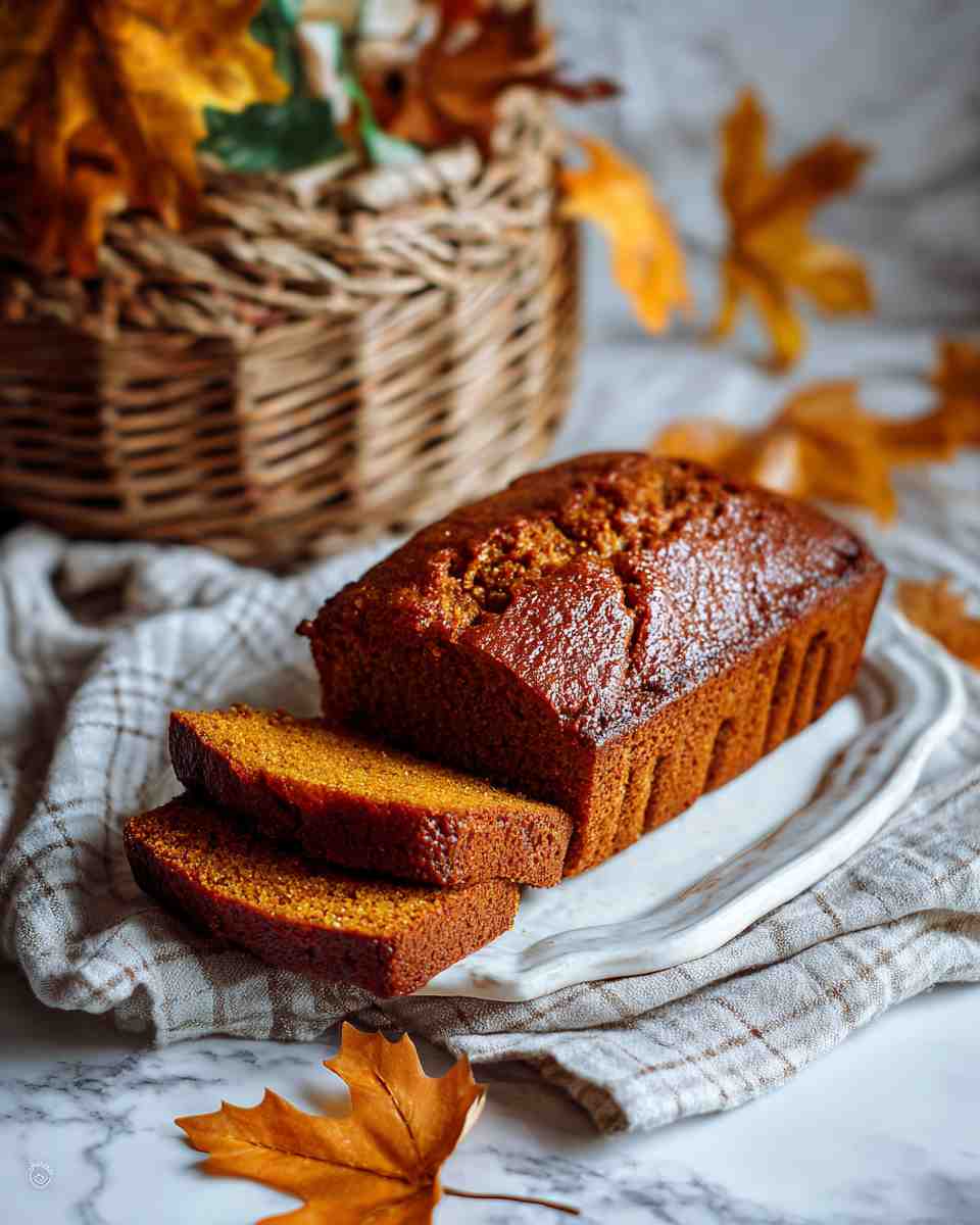 Homemade Spiced Pumpkin Bread