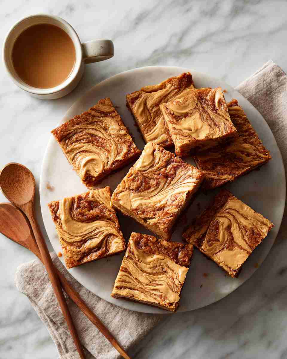 Irresistible Peanut Butter Blondies