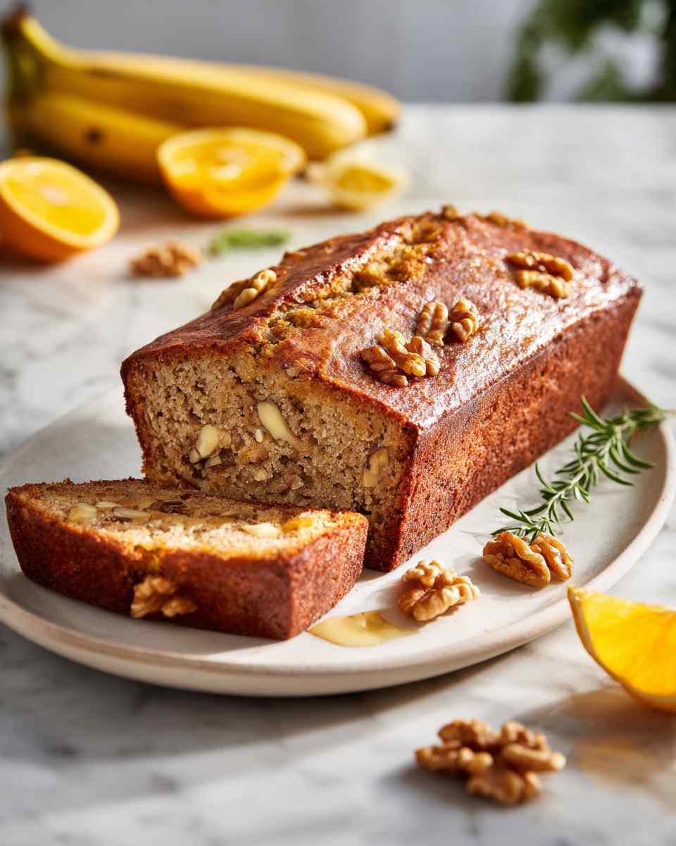 Moist and Flavorful Banana Nut Bread