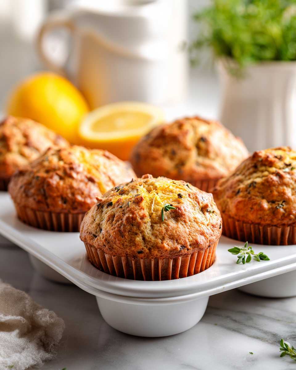 Moist Banana Bread Muffins