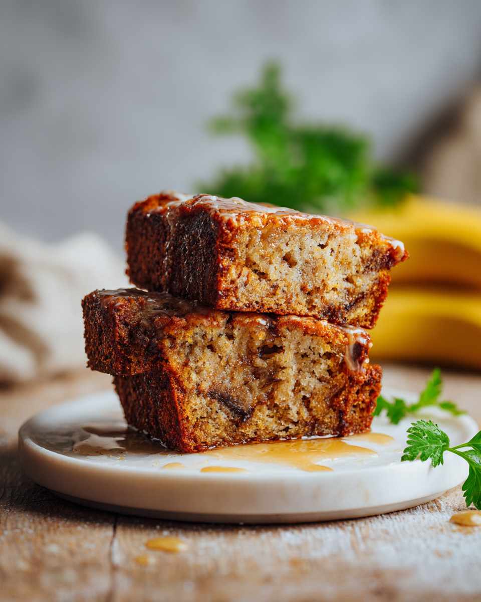 Moist Banana Bread Snack Cakes