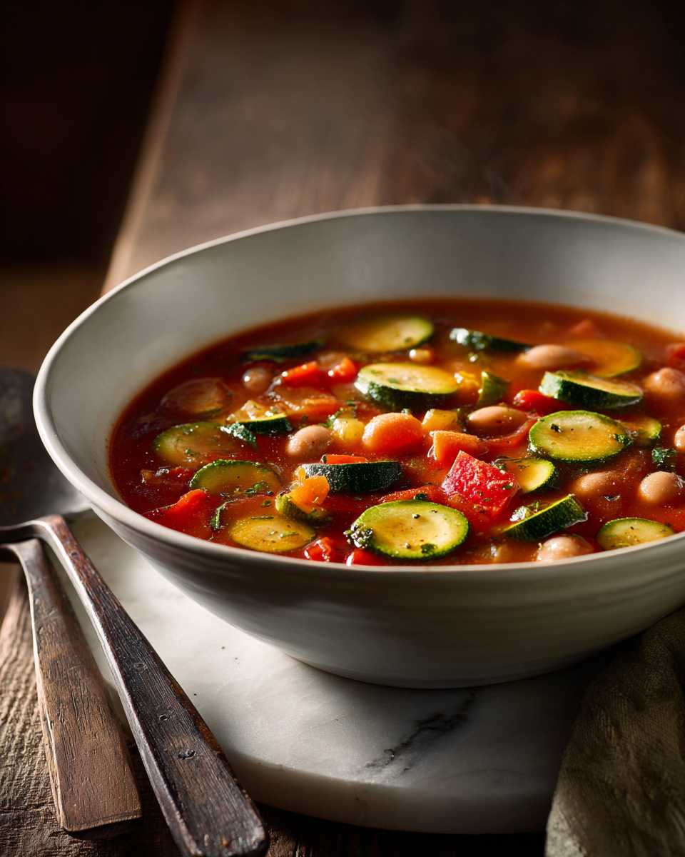 Simmered Vegetable and Bean Chili