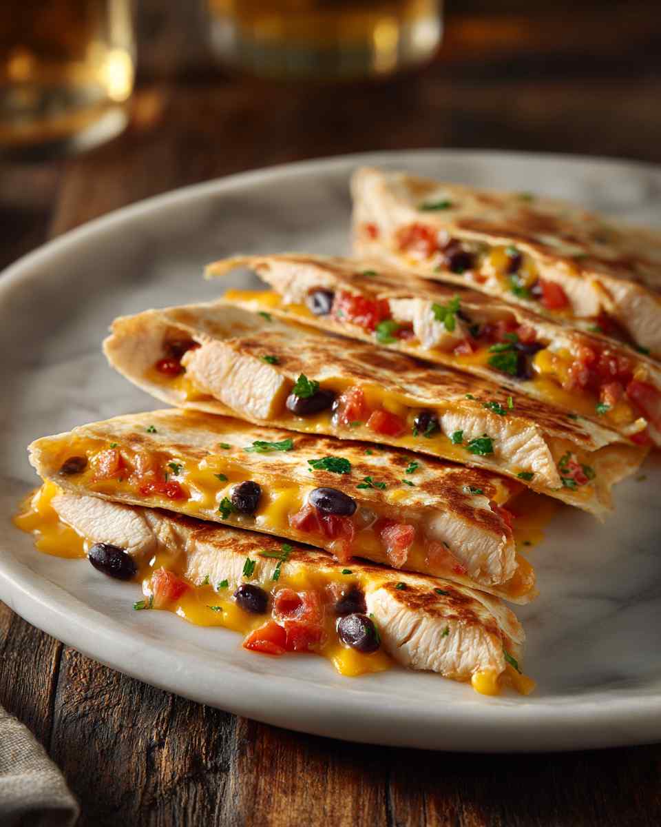 Sizzling Southwest Chicken Quesadillas