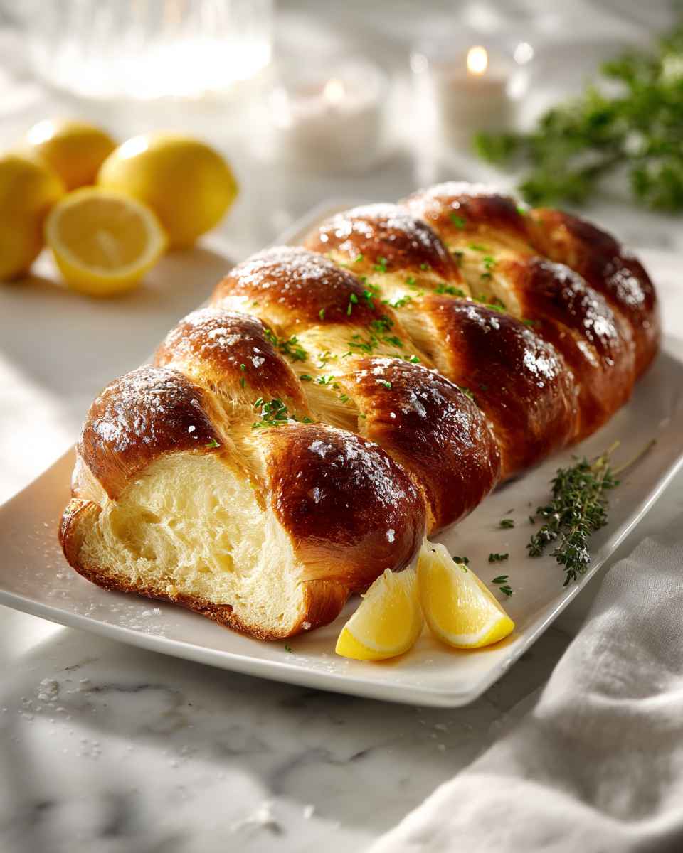 Soft and Buttery Challah Braid