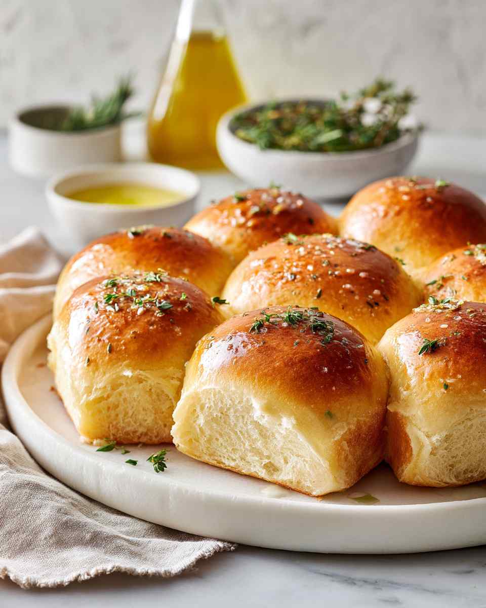 Soft and Fluffy Bread Machine Rolls