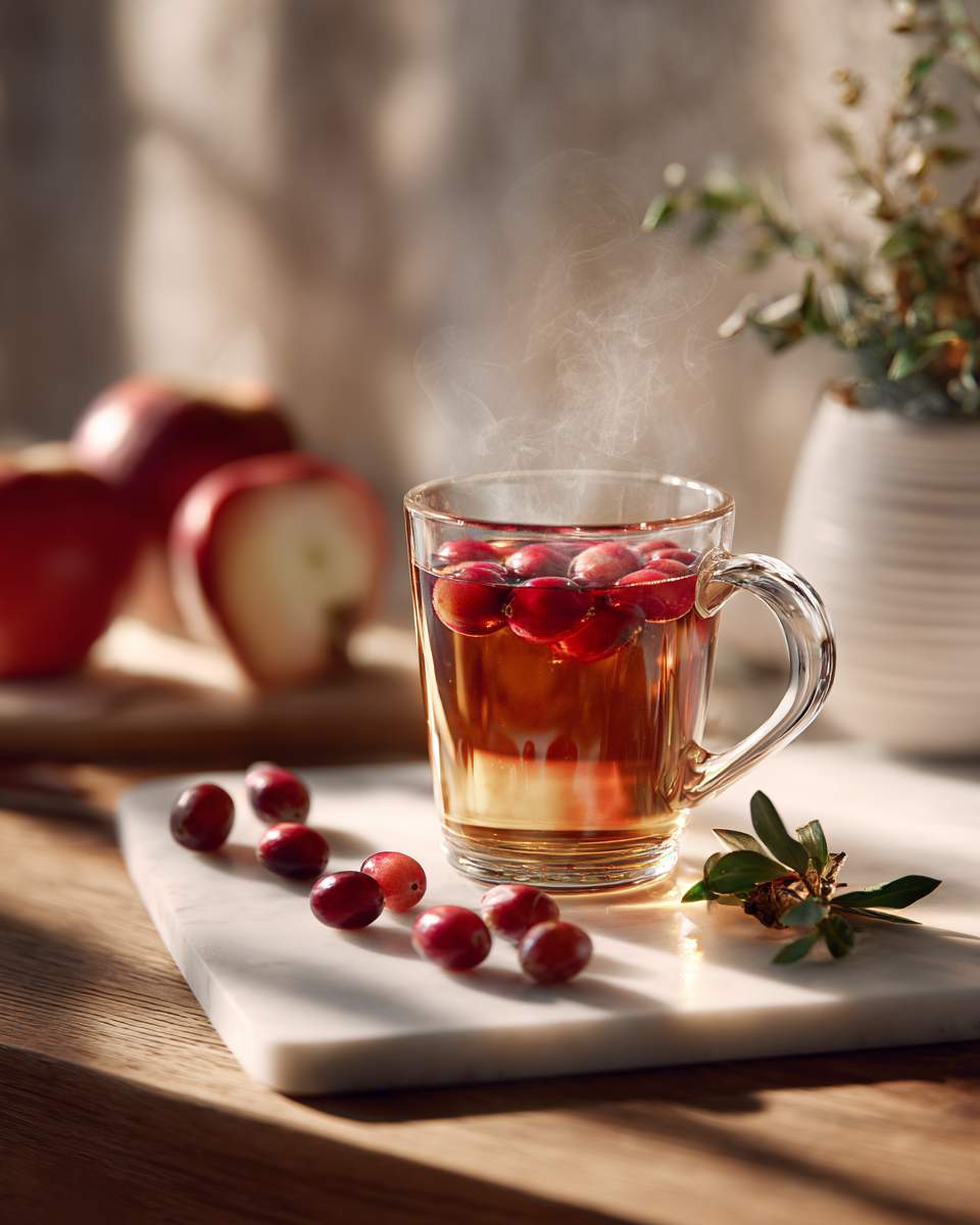 Spiced Apple Cranberry Tea