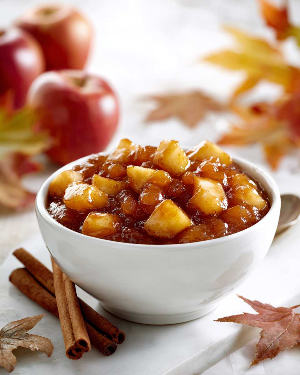 Spiced Caramel Apple Jam