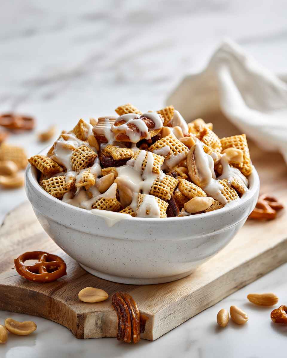 Sweet and Salty Chex Party Mix