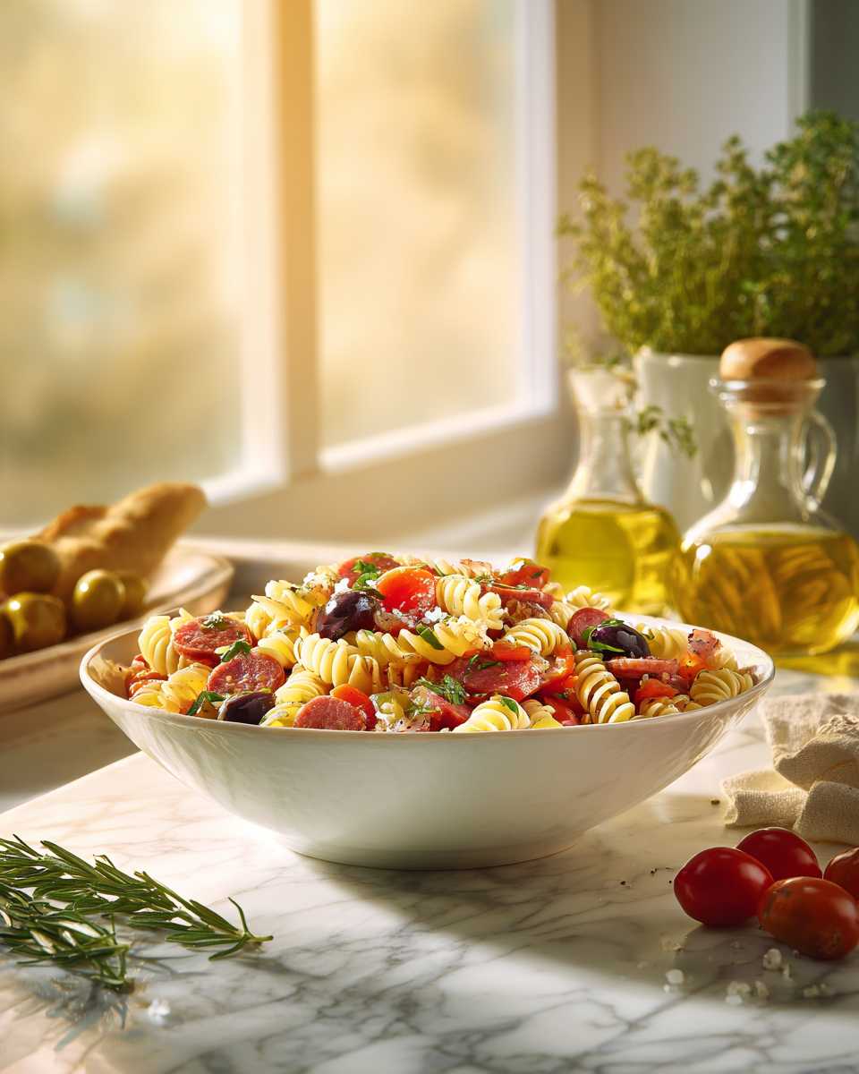 Vibrant Antipasto Pasta Salad
