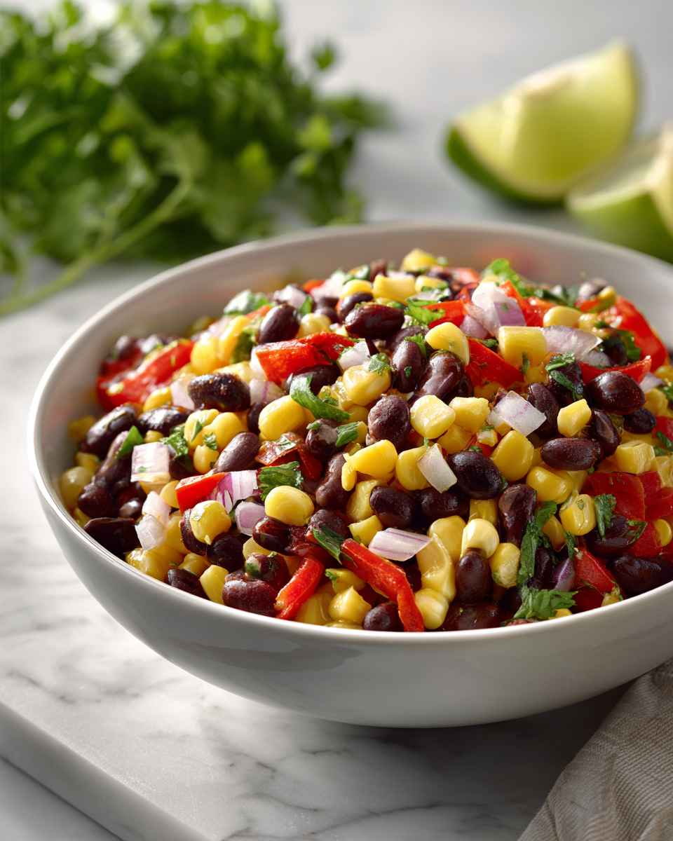 Zesty Black Bean and Corn Salad