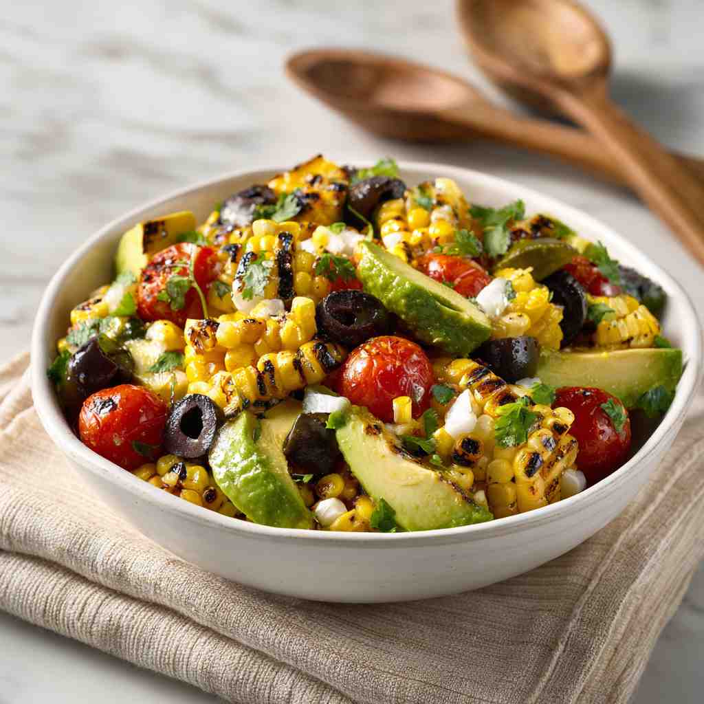 Zesty Grilled Avocado Salsa